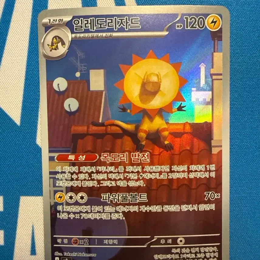 [BUNJANG] Pokemon Card Zapdos AR / 포켓몬카드 일레도리자드 AR