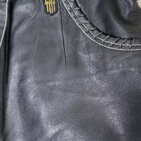 [BUNJANG] Lee Dong Soo Black Genuine Lambskin Leather Shorts / 이동수 블랙 천연 리얼 양가죽 숏팬츠 27~28인치