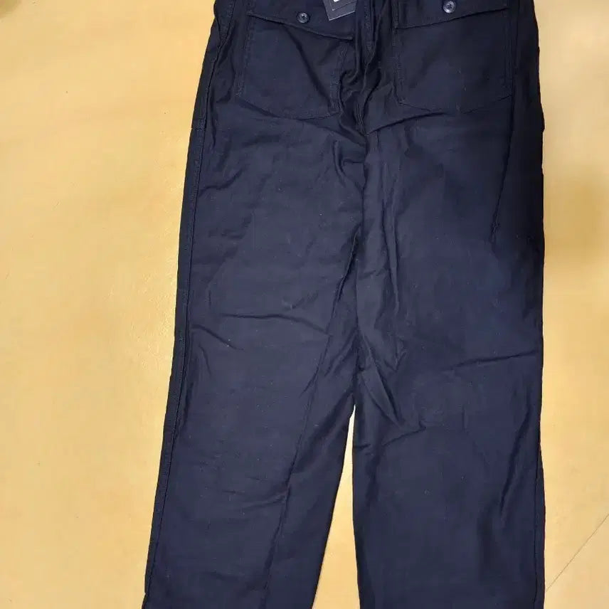 [BUNJANG] Musinsa Standard Black Cotton Pants / 무신사 스텐다드 검정 면바지