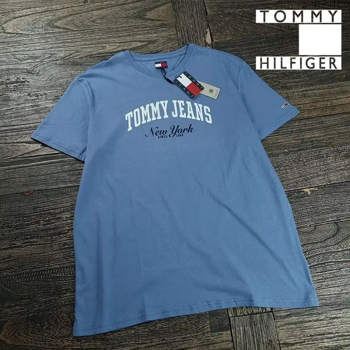 [BUNJANG] Tommy Hilfiger Arch Logo Print Short Sleeve T-Shirt (New) / (새상품)타미힐피거 아치 로고 프린팅 반팔티 M20468