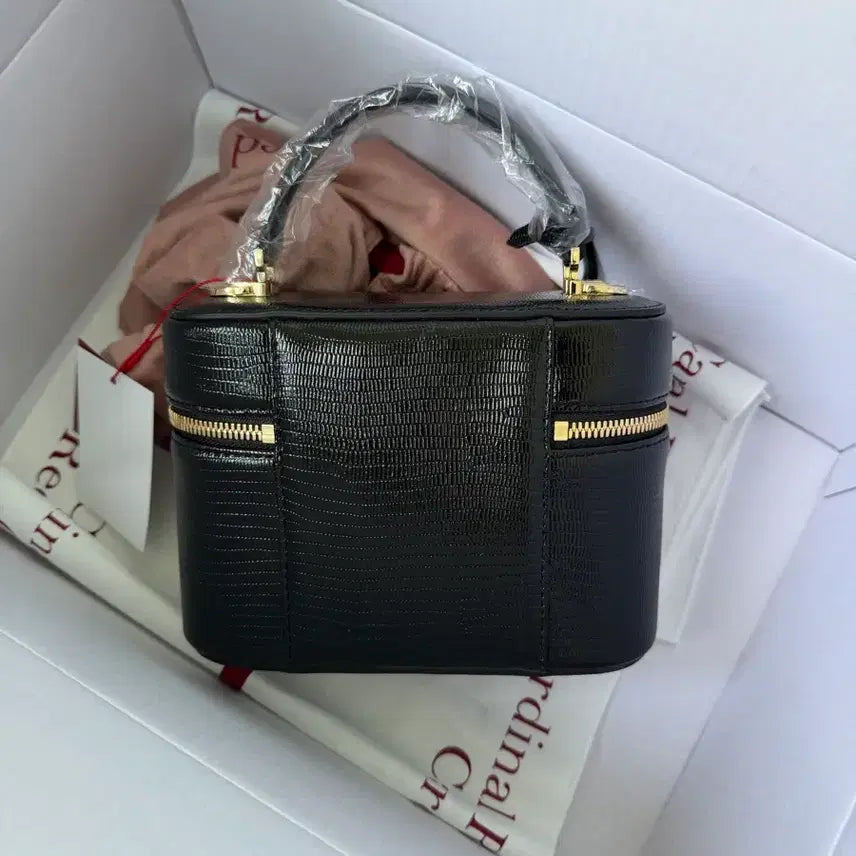 [BUNJANG] Cardinal Red Vanity Bag Black / (새상품) 카디널 레드 Cardinal Red 바니티 백 블랙