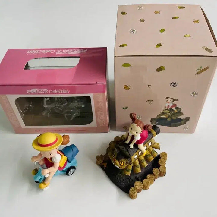 [BUNJANG] Ghibli My Neighbor Totoro Mei Magnet, Full Pull Car, Music Box, Figure Bundle Set / (일괄) 지브리 이웃집 토토로 메이 마그넷 풀백카  잡목림 오르골 피규어