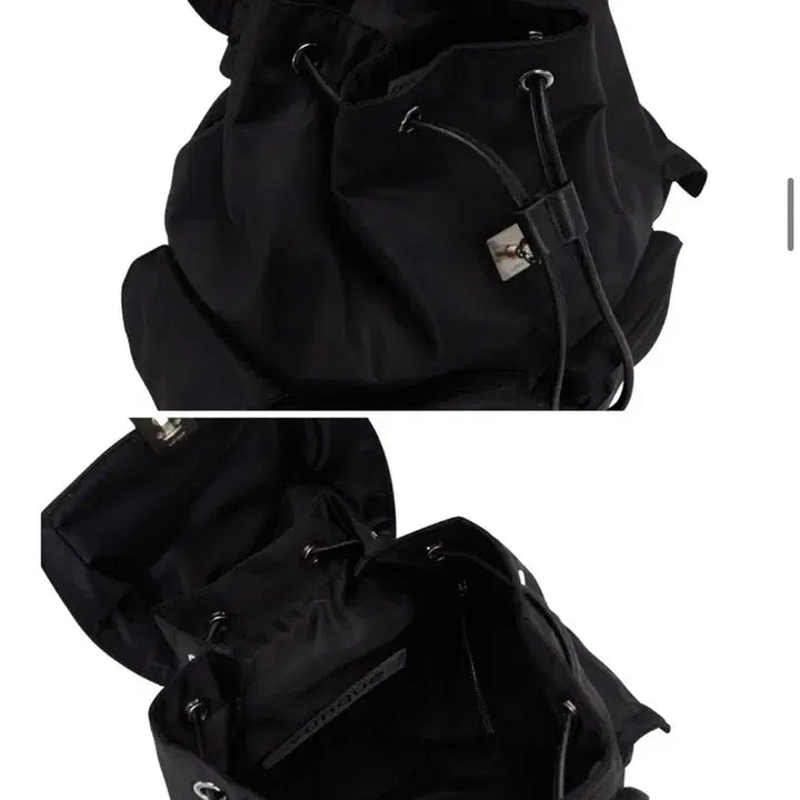 [BUNJANG] Vunque Hey Double Pocket Backpack Medium / 분크 헤이 더블 포켓 백팩 미듐 가방