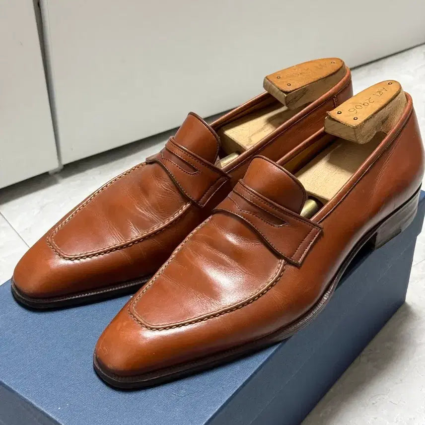 [BUNJANG] Hidetaka Fukaya Collaboration Loafers Size 41.5 / 히데타카 후카야 로퍼 41 1/2 브라운