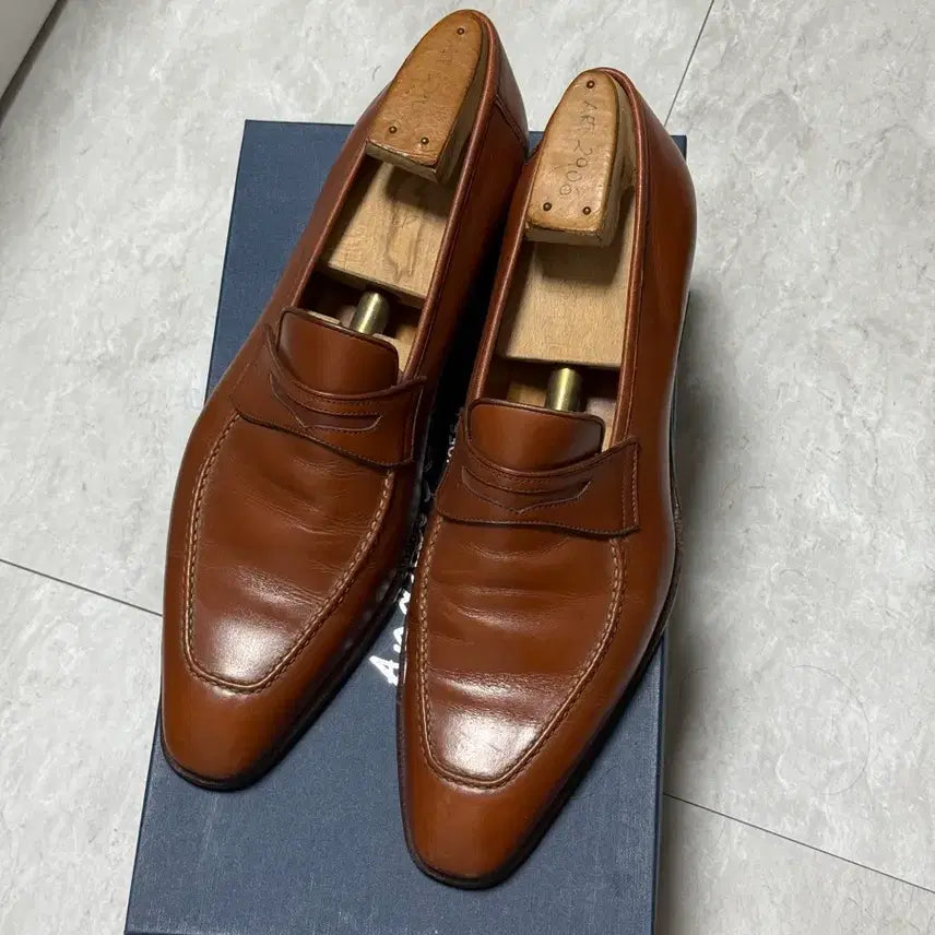 [BUNJANG] Hidetaka Fukaya Collaboration Loafers Size 41.5 / 히데타카 후카야 로퍼 41 1/2 브라운