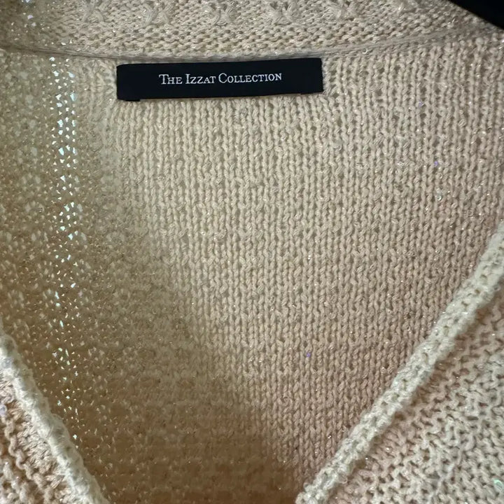 [BUNJANG] The Izzat Collection Yellow Beige Cardigan / 더아이잗컬렉션 옐로우 베이지 가디건