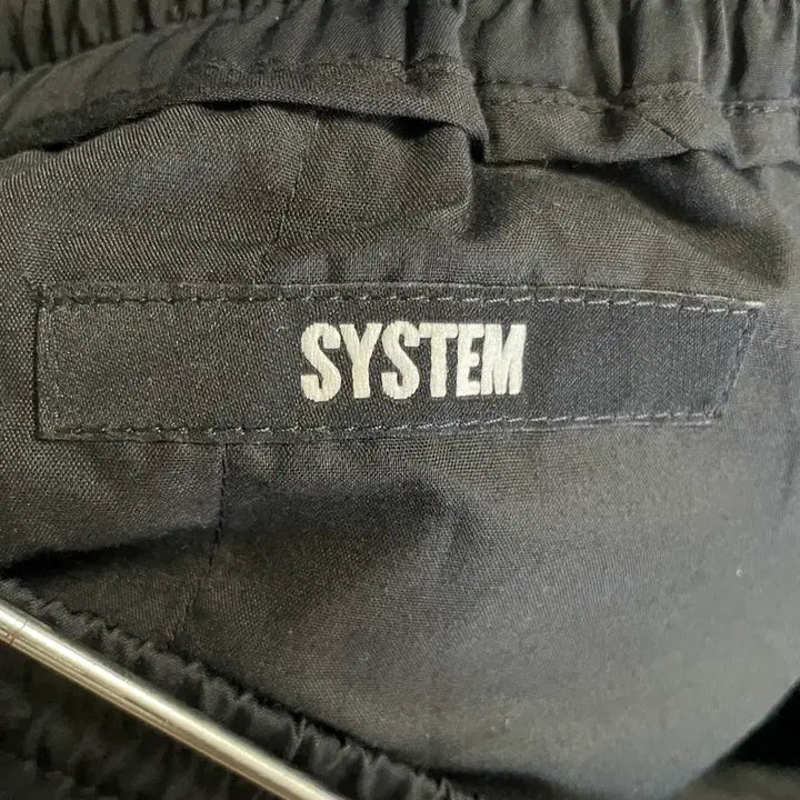 [BUNJANG] SYSTEM Black Jogger Pants (Size 82) / SYSTEM 블랙 조거팬츠 82