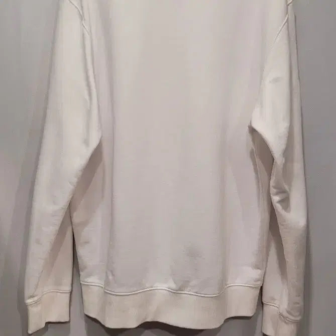 [BUNJANG] National Geographic Whale Print Sweatshirt White / 내셔널지오그래픽 흰색 고래 맨투맨티