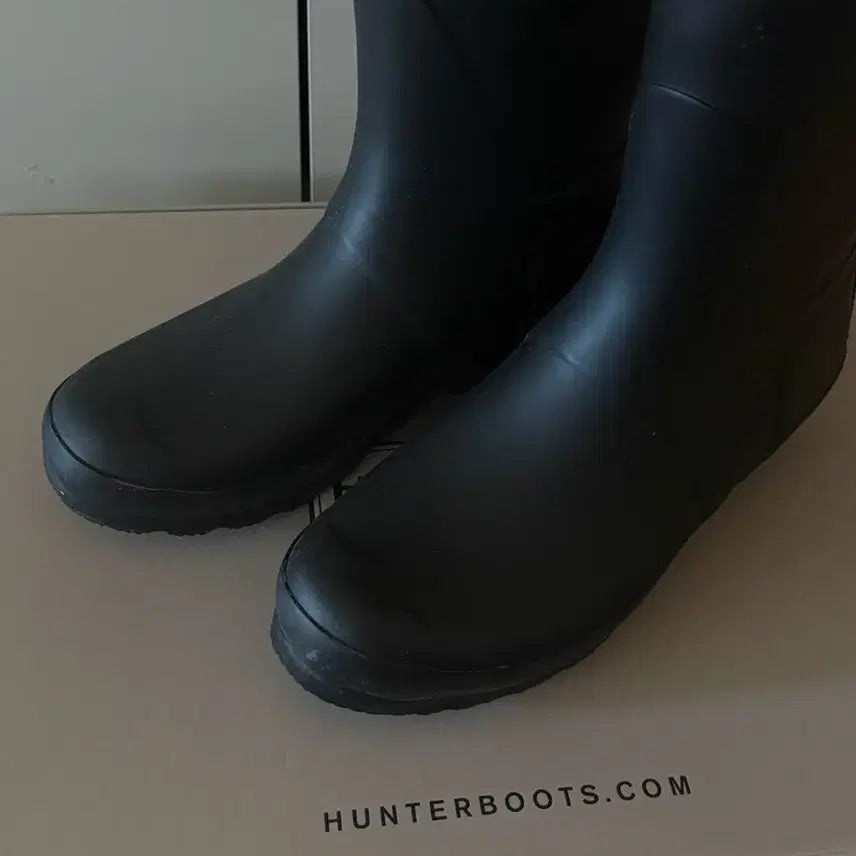 [BUNJANG] Hunter Original Tall Rain Boots Black / 헌터장화