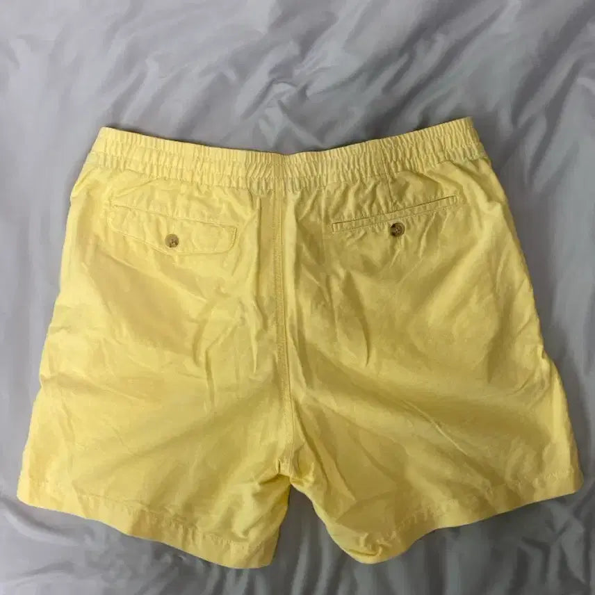 [BUNJANG] Polo Yellow Shorts L / 폴로 노란색 반바지 L