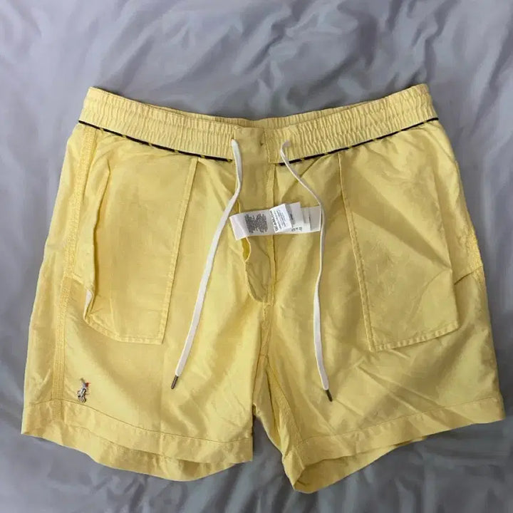 [BUNJANG] Polo Yellow Shorts L / 폴로 노란색 반바지 L