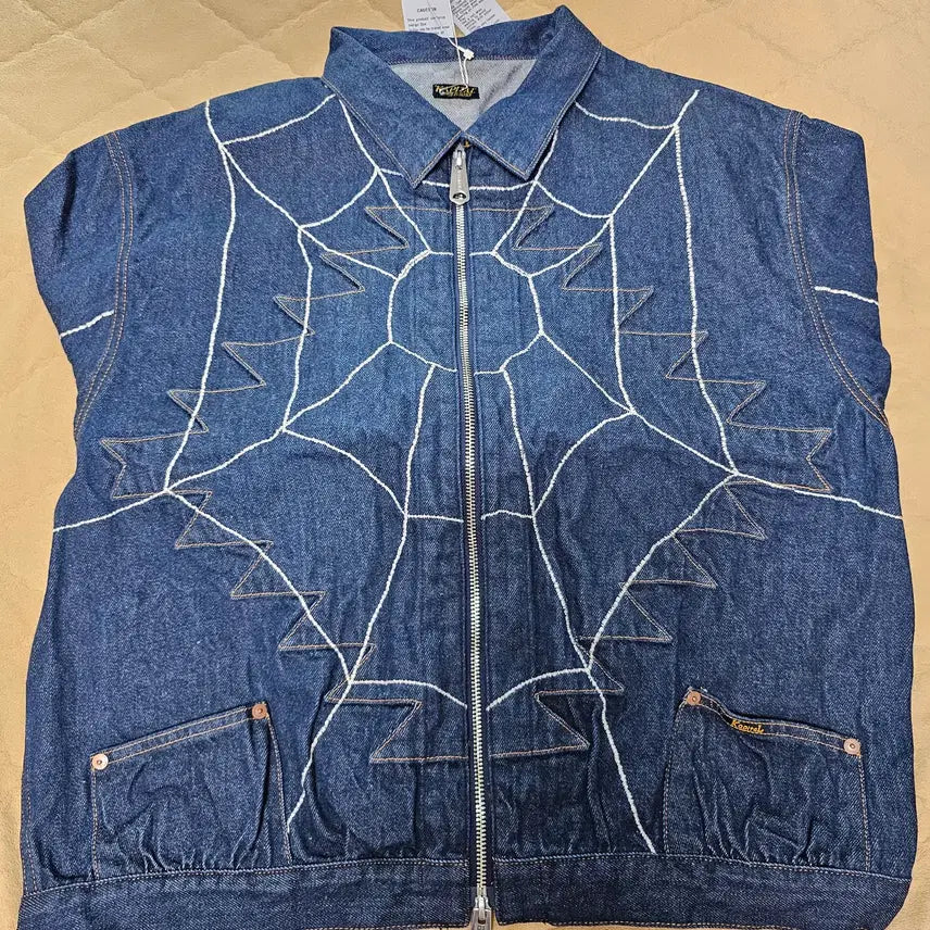 [BUNJANG] Kapital 12oz Denim Santo Domingo Thunderbird Jacket Indigo / 캐피탈 12온즈 데님 산토 도밍고 썬더버드 자켓 인디고