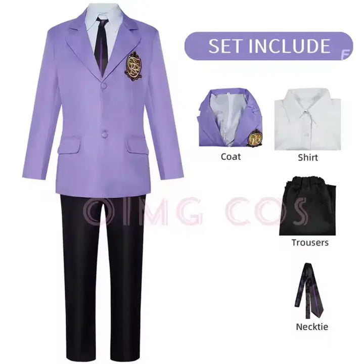 [BUNJANG] Ouran High School Host Club Cosplay Costume Set / 오란고교 사교클럽 코스프레 의상
