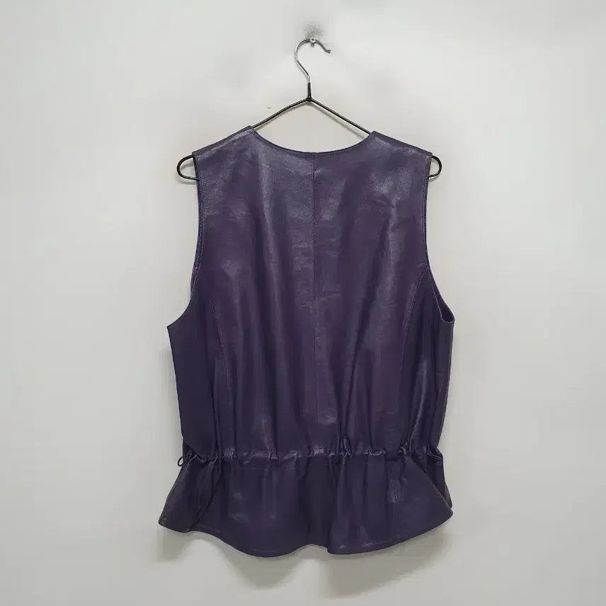 [BUNJANG] Rovo Leather Vest / 로보 가죽 조끼 레더 베스트