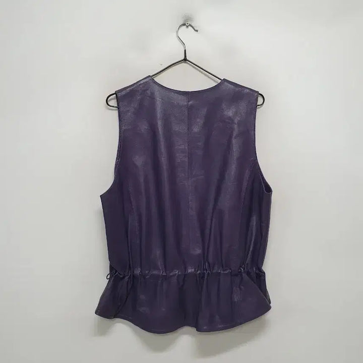 [BUNJANG] Rovo Leather Vest / 로보 가죽 조끼 레더 베스트