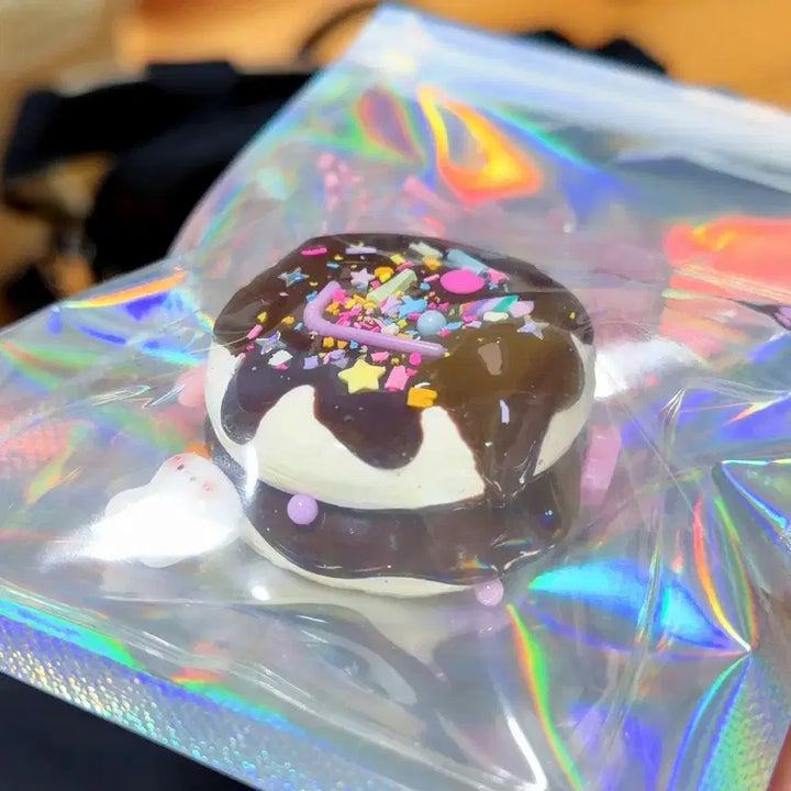 [BUNJANG] Hey Rabbit Squishy Donut Keychain / 헤이래빗 말랑이 새상품