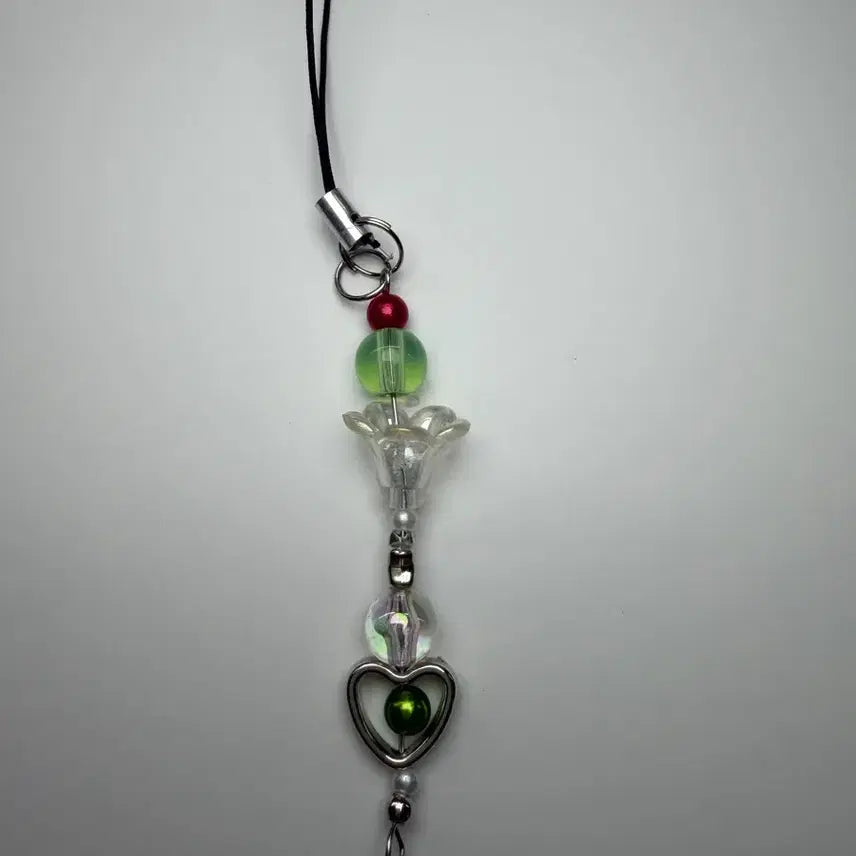 [BUNJANG] Melon Soda Beaded Keychain / 메론소다 비즈키링