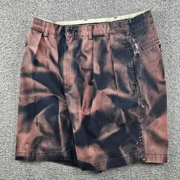 [BUNJANG] Polo Ralph Lauren Custom Black Dye Shorts (Size 34") / 폴로랄프로렌 쇼츠 반바지 커스텀 ( 34" ) / 12154