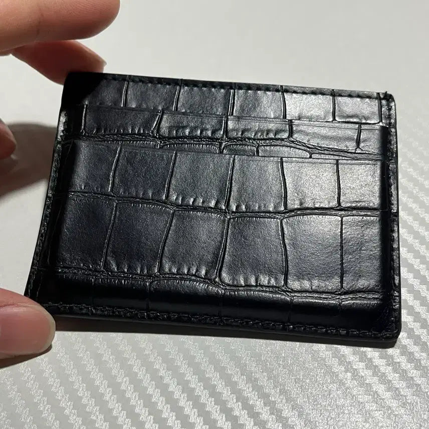 [SOLD OUT] 발렌시아가 블랙 크로커 카드지갑