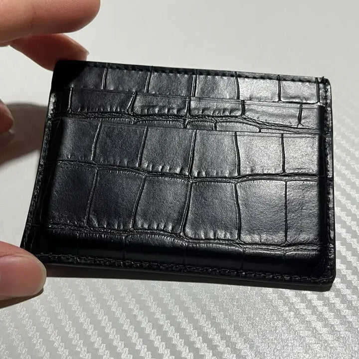 [SOLD OUT] 발렌시아가 블랙 크로커 카드지갑