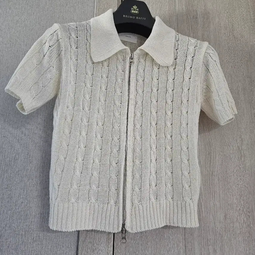 [BUNJANG] Two-Way Knit Short Sleeve Knit Top / 여름 투웨이 니트 반팔니트 몸매보정