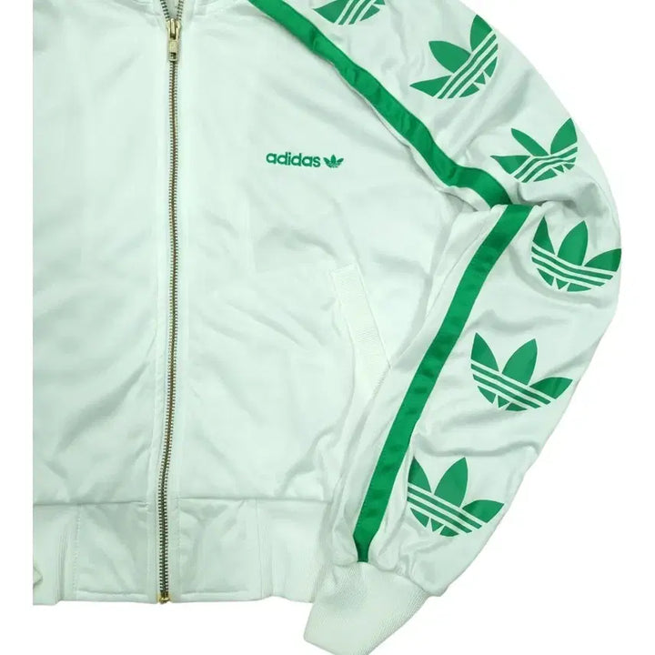 [BUNJANG] Adidas Firebird Side Logo Hooded Zip-Up Jersey Track Jacket / 아디다스 파이어버드 사이드로고 후드집업 져지