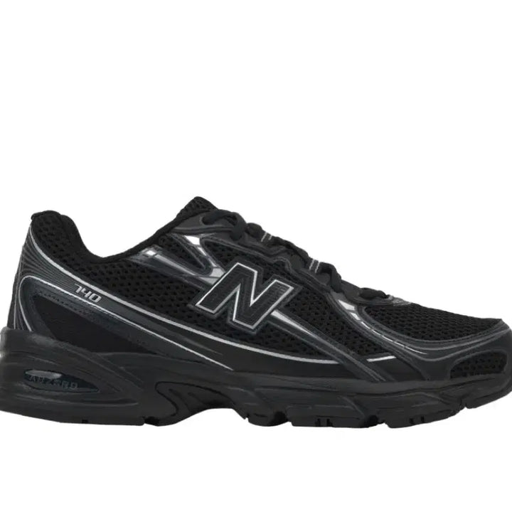[BUNJANG] New Balance 740v2 Black Silver Metallic Sneakers / 뉴발란스 740 블랙 실버 메탈릭