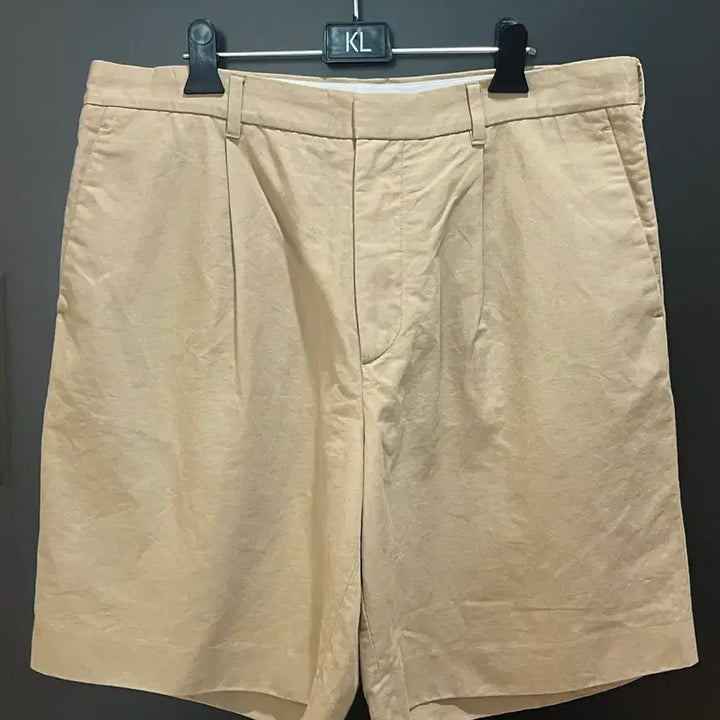 [BUNJANG] Arket Linen Cotton Shorts Beige Size 50 / 아르켓 린넨 코튼 베이지 컬러 반바지 50사이즈