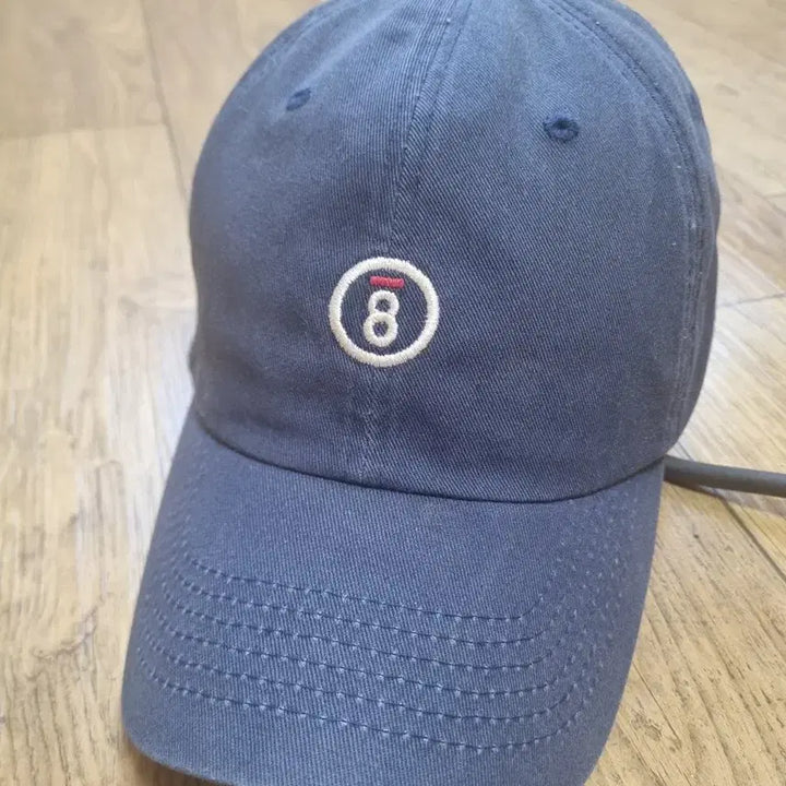 [BUNJANG] BORN CHAMPS 08 Logo Ball Cap Navy / 본챔스 08로고 볼캡 네이비