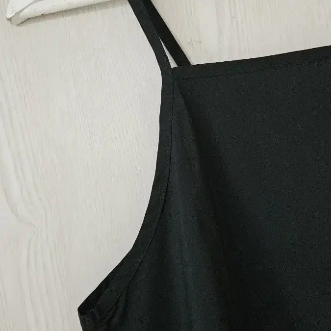 [BUNJANG] Layered Sleeveless Top Black New / 레이어드나시 블랙 새상품