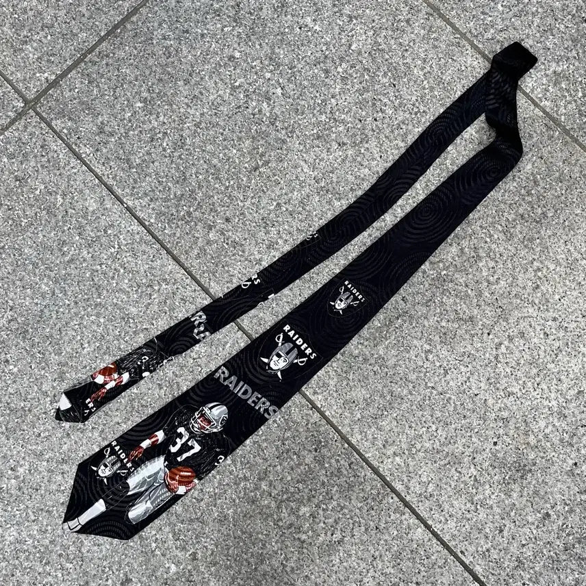 [BUNJANG] NFL Oakland Raiders Tie / NFL 오클랜드 레이더스 넥타이