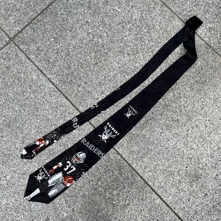 [BUNJANG] NFL Oakland Raiders Tie / NFL 오클랜드 레이더스 넥타이