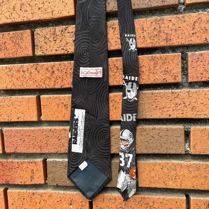[BUNJANG] NFL Oakland Raiders Tie / NFL 오클랜드 레이더스 넥타이