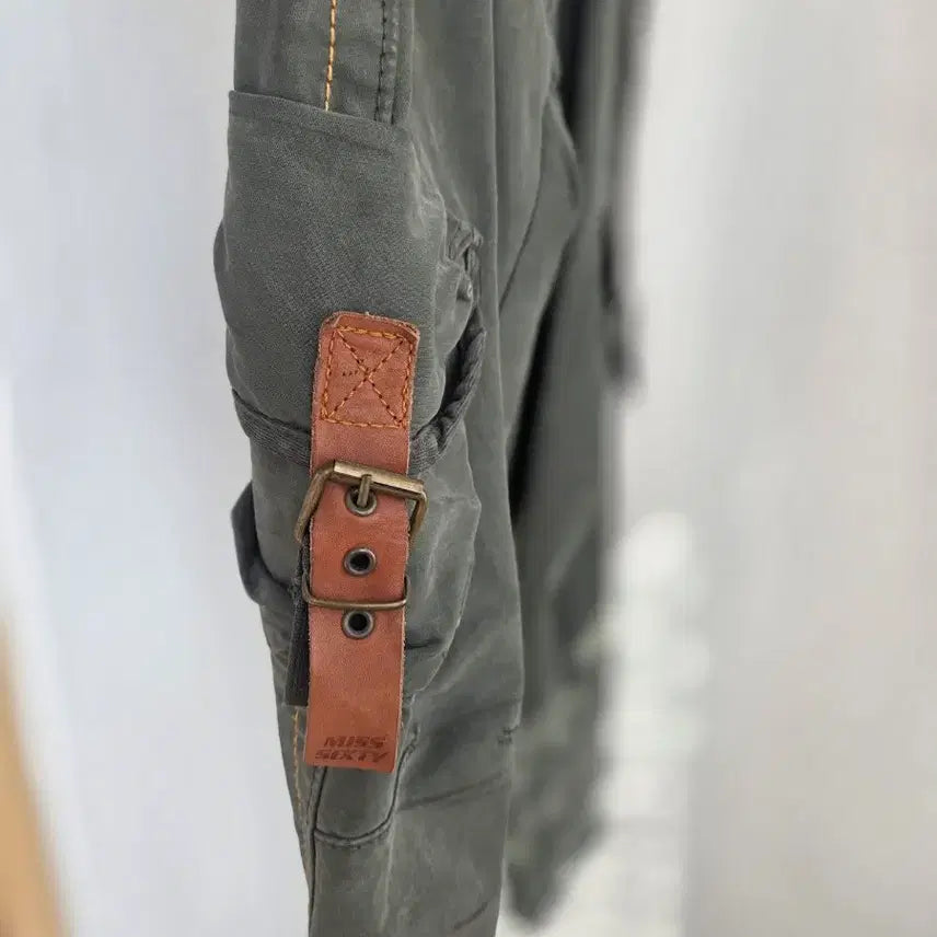 [BUNJANG] MISS SIXTY Khaki Cargo Cotton Pants / 미스씩스티카키색 카고  면바지
