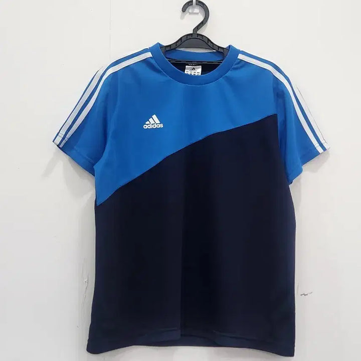 [BUNJANG] Adidas Climacool Short Sleeve T-Shirt Blue/Navy / [M] 아디다스 climacool 기능성 반팔 티셔츠 블루/네이비
