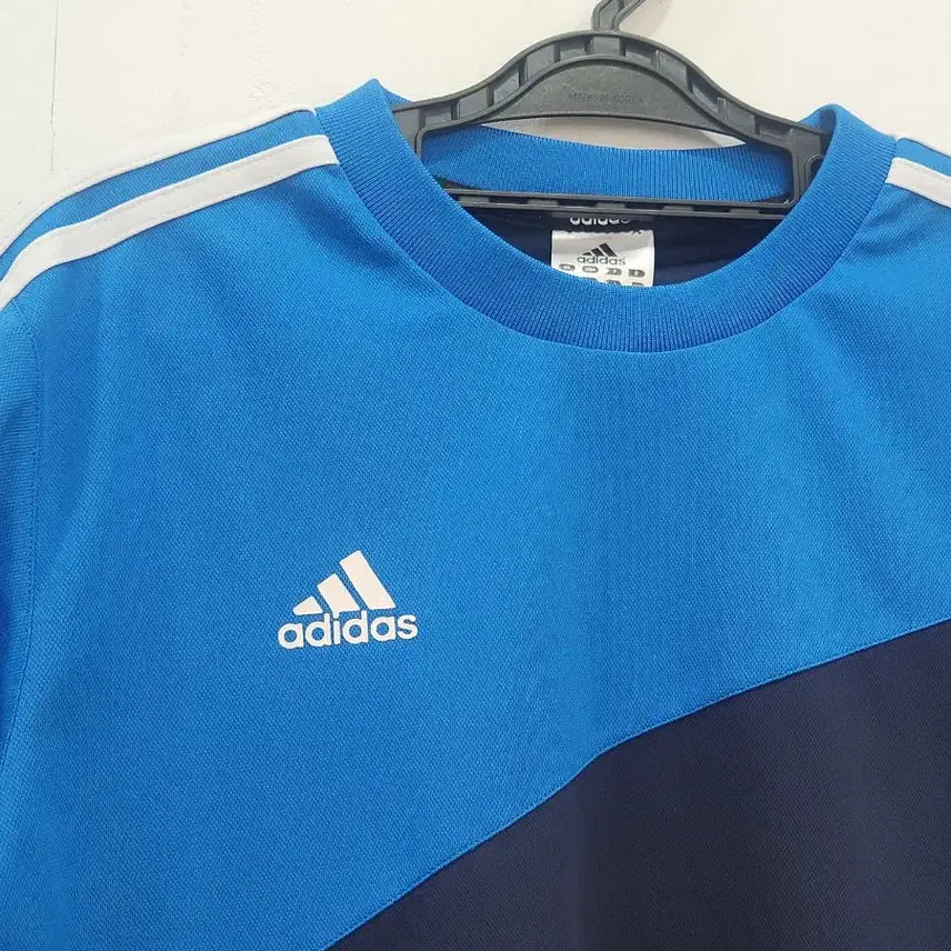 [BUNJANG] Adidas Climacool Short Sleeve T-Shirt Blue/Navy / [M] 아디다스 climacool 기능성 반팔 티셔츠 블루/네이비