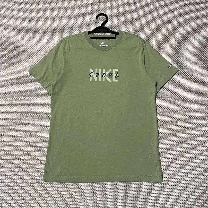 [BUNJANG] Nike Round Short-Sleeve T-Shirt L (100) / L 나이키 라운드 반팔티 B.7853