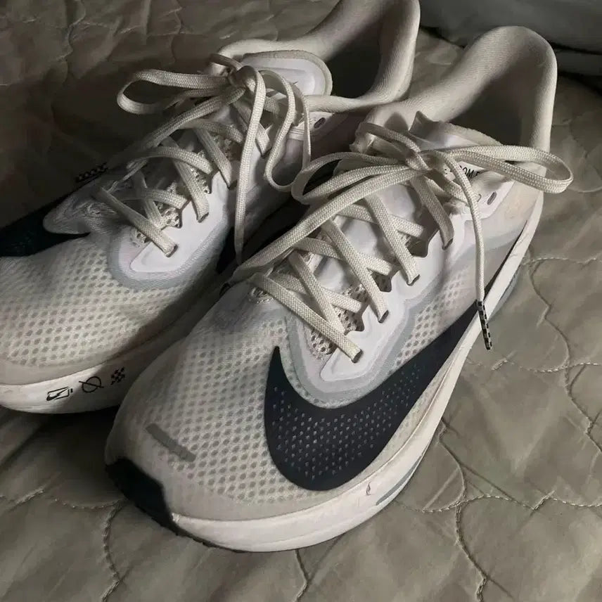 [BUNJANG] Nike Zoomfly 6 White Running Shoes / 나이키 줌플라이6