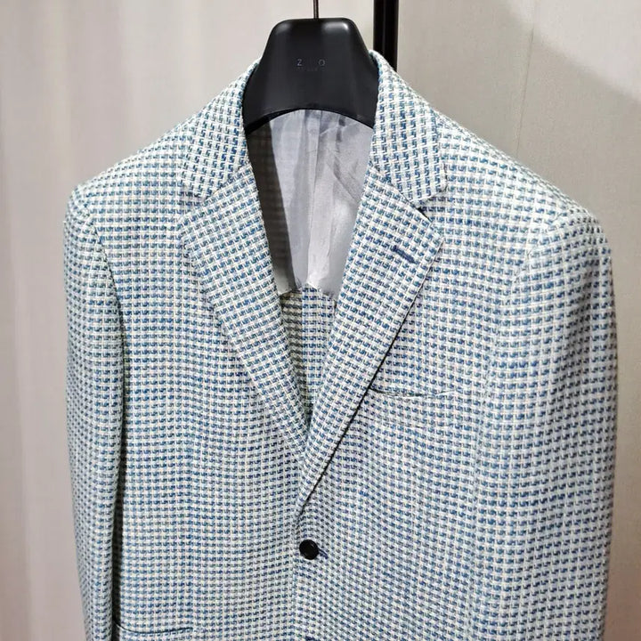 [BUNJANG] Lanmere 23SS Italian Ferla Silk Blend Jacket / (택포) 23ss 란스미어 이태리 펠라 자켓 100
