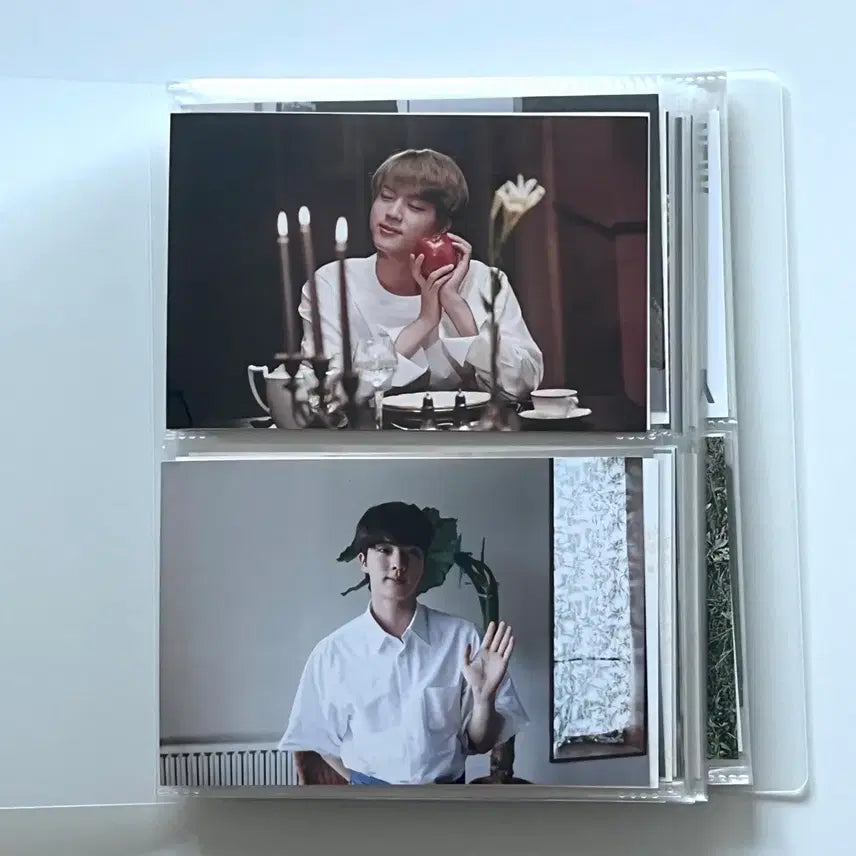 [BUNJANG] BTS Jin Exhibition Photocard Bundle Set / 방탄소년단 BTS 김석진 JIN 오늘 전시회 사진 4장