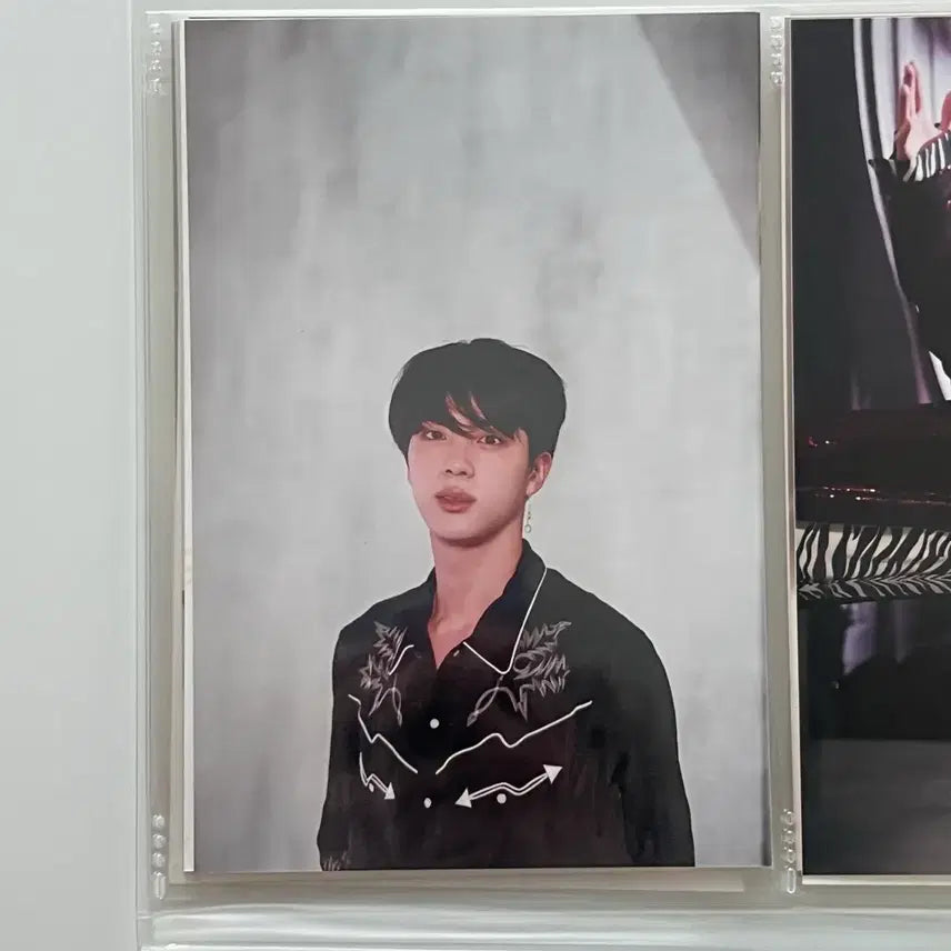 [BUNJANG] BTS Jin Exhibition Photocard Bundle Set / 방탄소년단 BTS 김석진 JIN 오늘 전시회 사진 4장