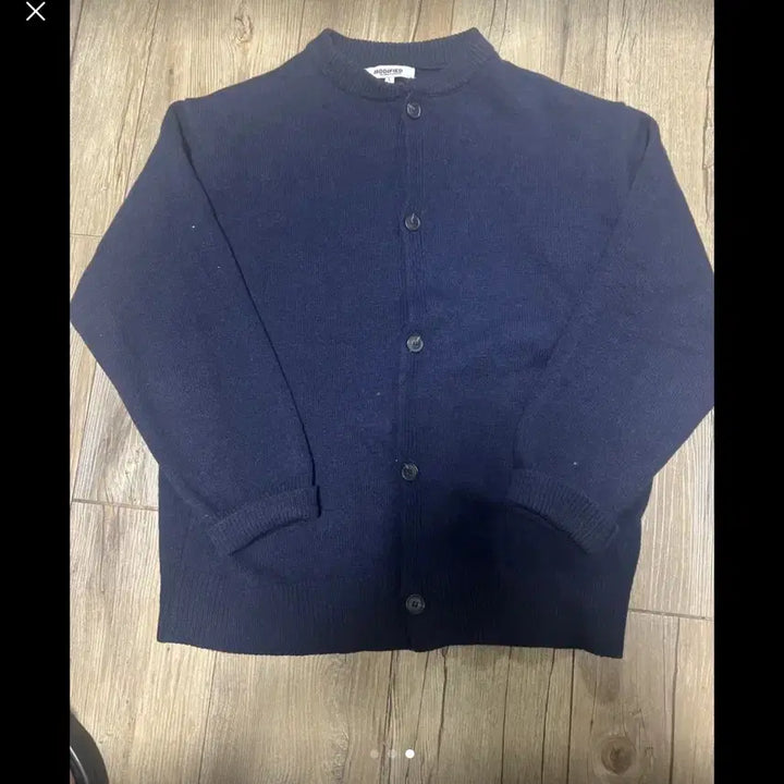 [BUNJANG] Modified M2064 Round Neck Cardigan Navy / 모디파이드 M2064 라운드넥 가디건 네이비