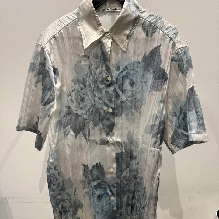 [BUNJANG] Acne Studios Silk Floral Shirt / 아크내 실크 셔츠