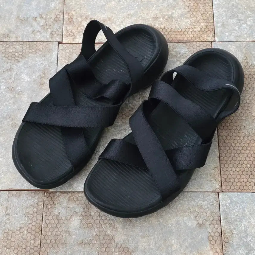 [SOLD OUT] (230)나이키 로쉬 원 블랙 샌들 샌달
