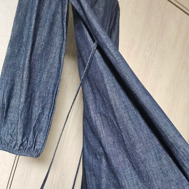 [BUNJANG] Haji Denim One-Piece Dress / 해지 데님 원피스 꾸안꾸원피스