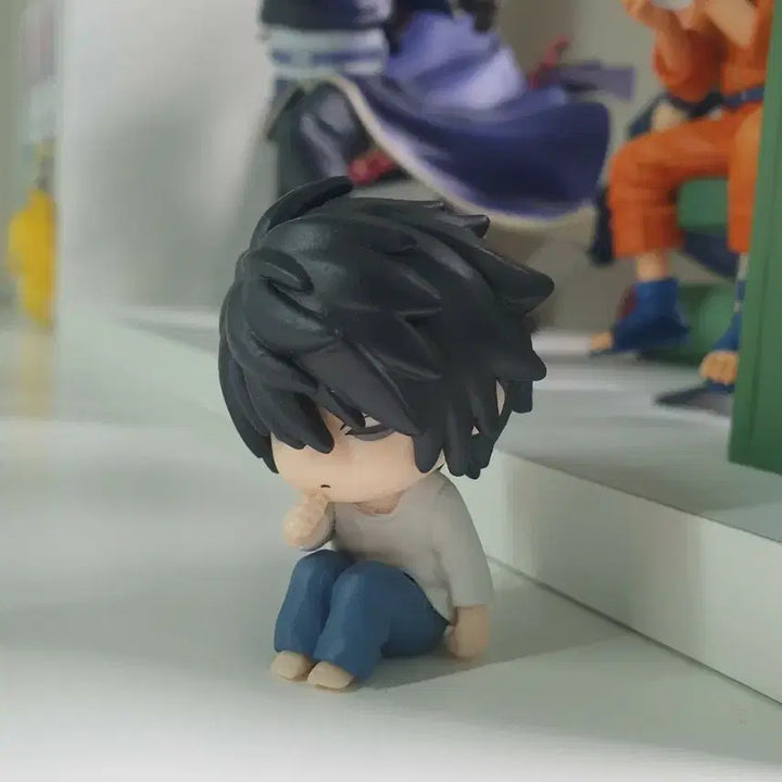 [BUNJANG] Death Note Kubuk Kubuk Gacha L Figure / 데스노트 꾸벅꾸벅 가챠 엘