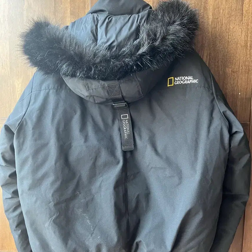 [BUNJANG] National Geographic Taruga Black Padded Jumper / 내셔널지오그래픽 블랙 패딩 점퍼 타루가