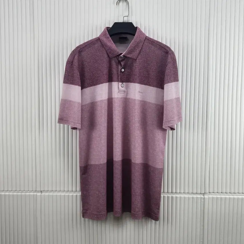 [BUNJANG] Cabrini Short-Sleeve Polo T-Shirt / [105]카브리니 반팔 카라 티셔츠