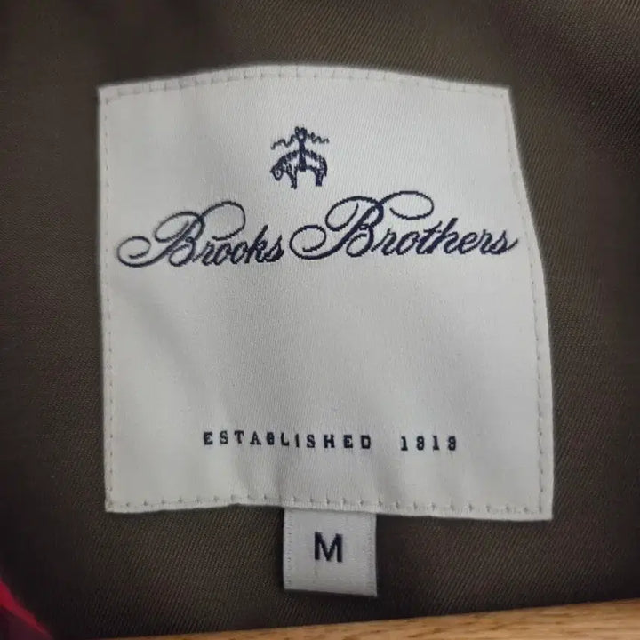 [BUNJANG] Brooks Brothers Bomber Jacket Khaki M / 브룩스브라더스 봄버 자켓 카키 M