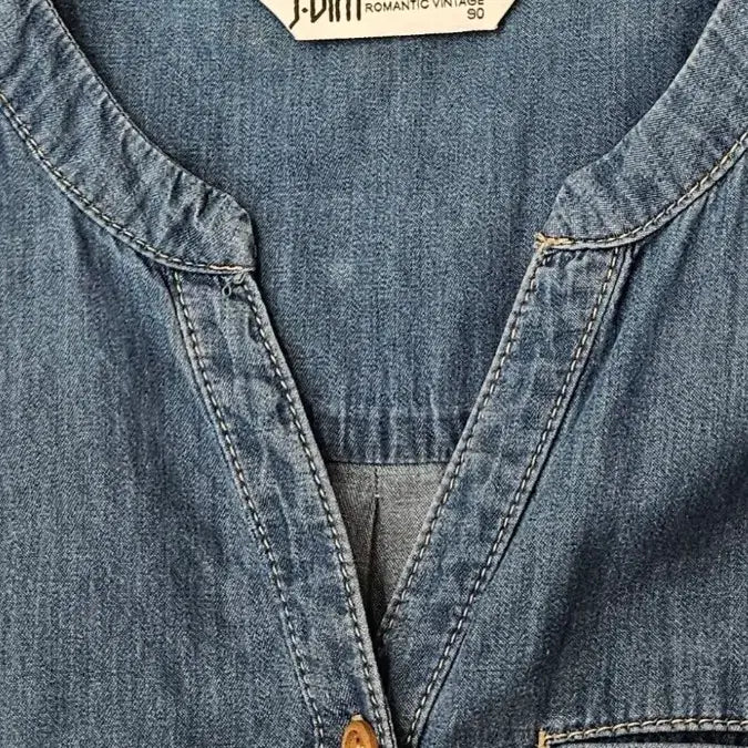 [BUNJANG] J-Unit Thin Denim Dress / A4413  제이유닛 얇은 데님 원피스